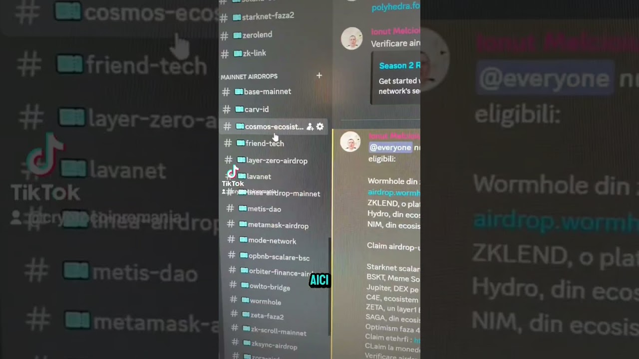 Autentic 100%. Cel mai bun server de airdrop-uri din Romania!#educatiecrypto