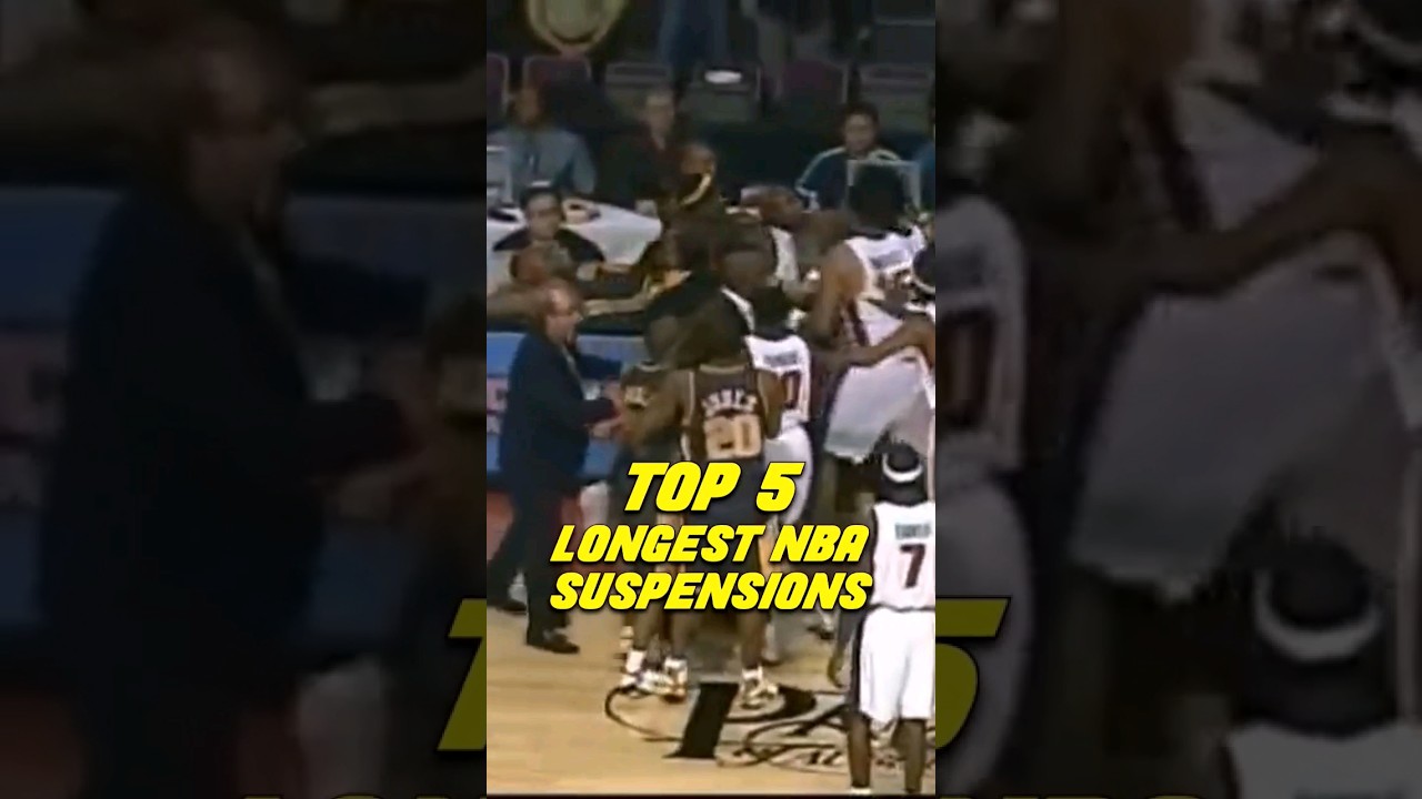 These are the LONGEST NBA suspensions...