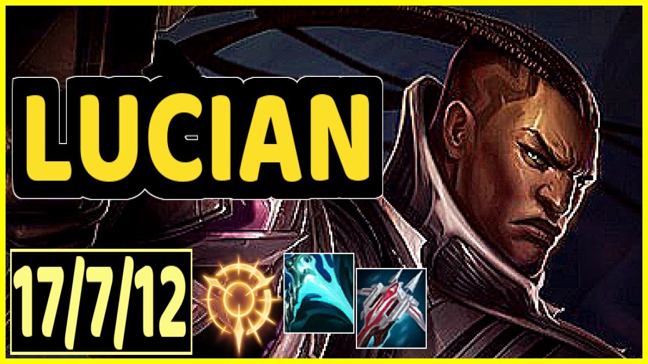 LUCIAN VS JINX - 17/7/12 KDA ADC GAMEPLAY