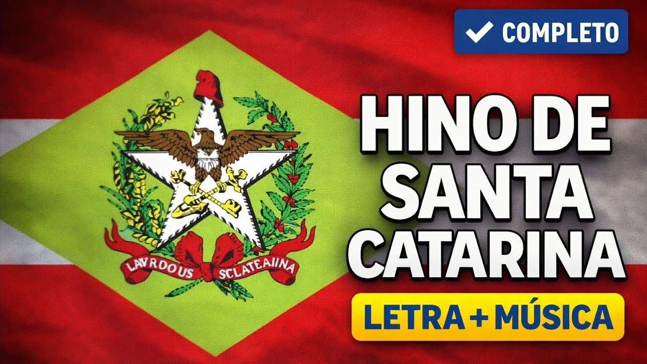 Hino do Estado de Santa Catarina - Legendado (Letra e Música)