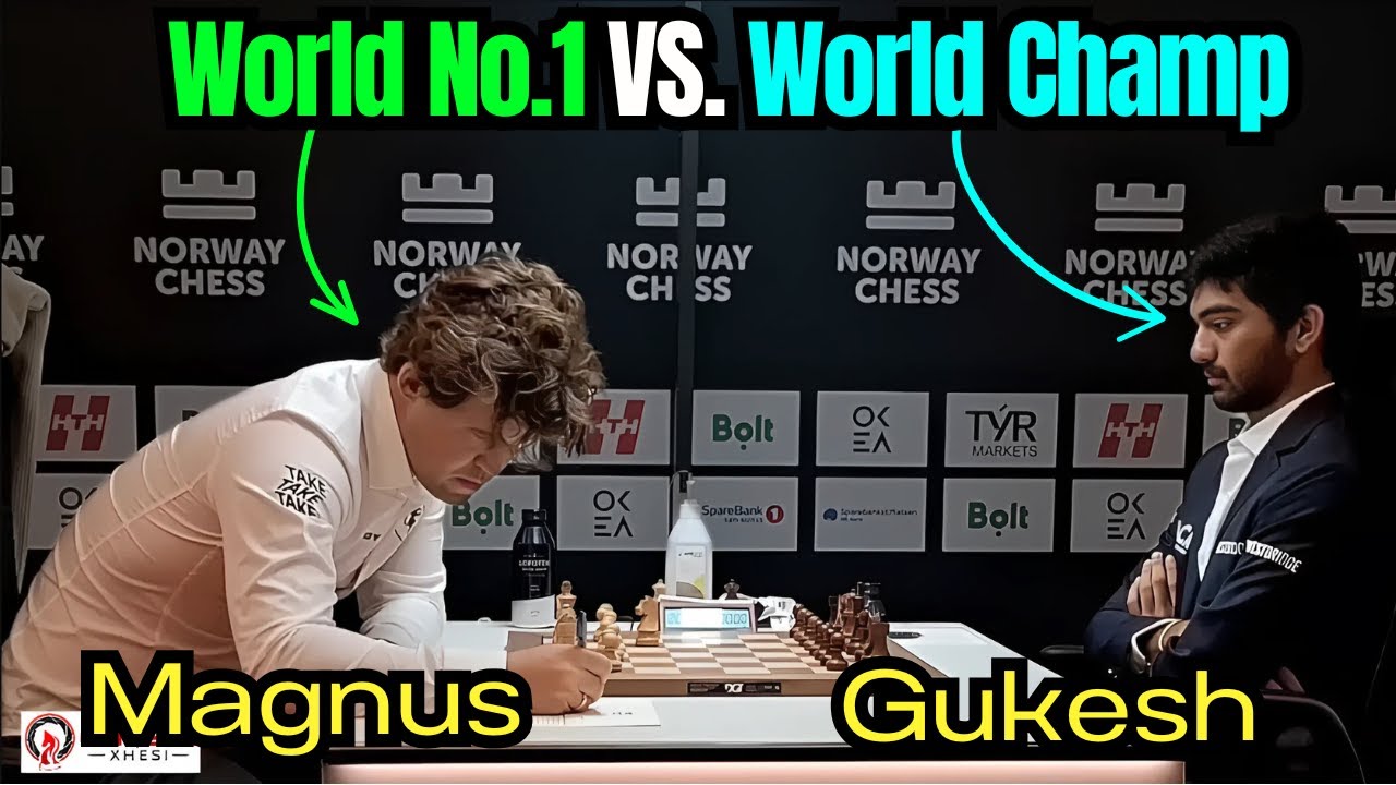 World #1 vs. World Champion | Magnus vs Gukesh