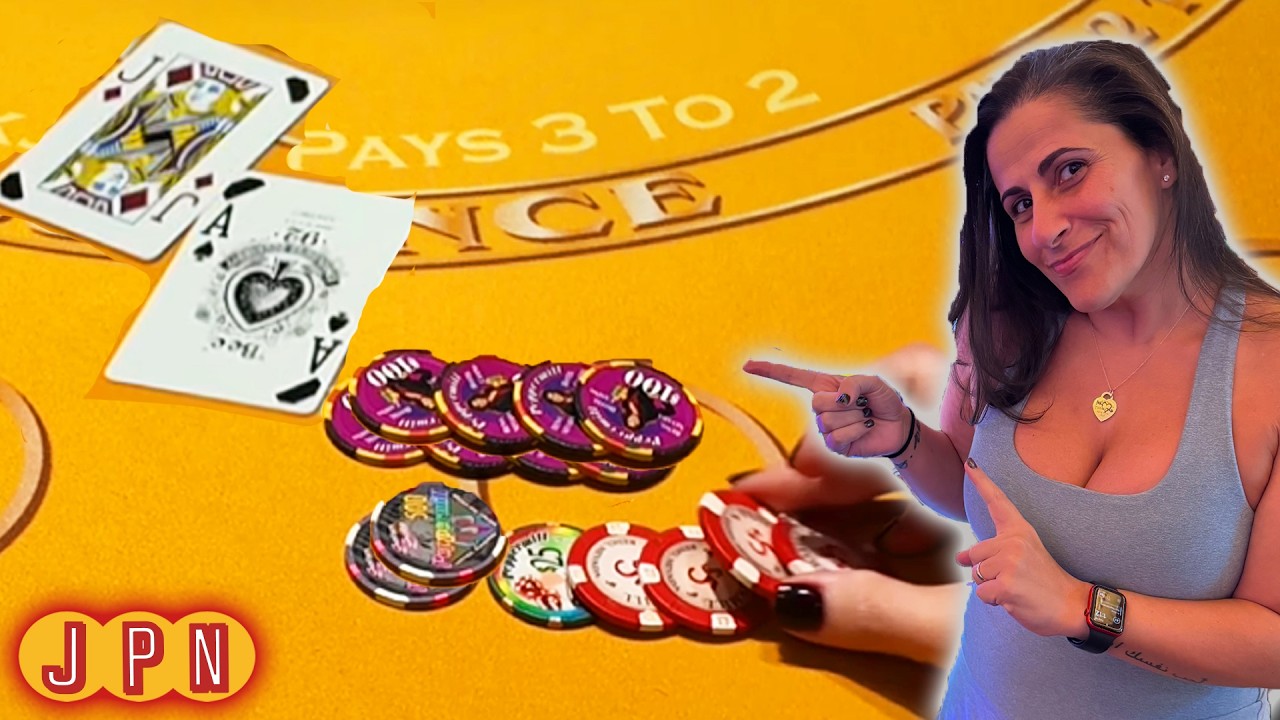 Blackjack with HUGE Ups and Downs on this Table Tuesday!