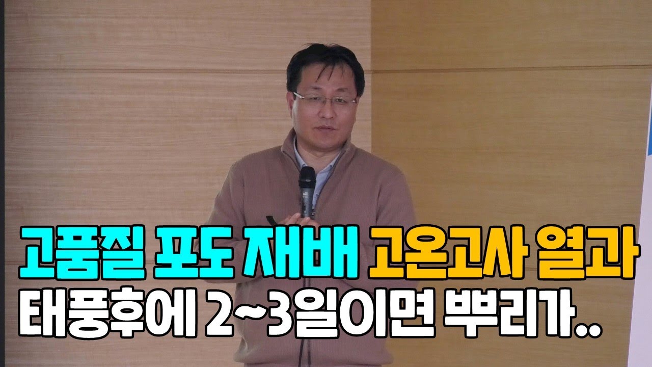 고품질 포도재배 생리장해 고온고사 열과