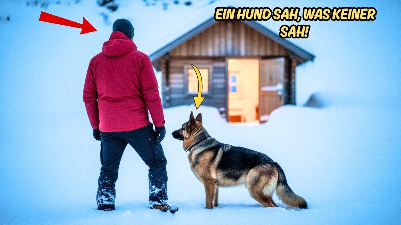 Schäferhund Rettet Still Ein Kind Im Schnee – Eine Geschichte Uber Mut Und Vertrauen...
