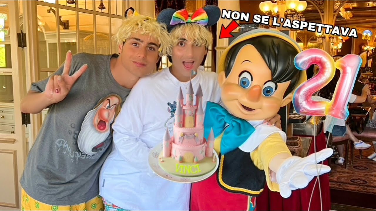 ORGANIZZO UNA FESTA A SORPRESA A VINCI DENTRO DISNEYLAND!!! *compleanno emozionante*