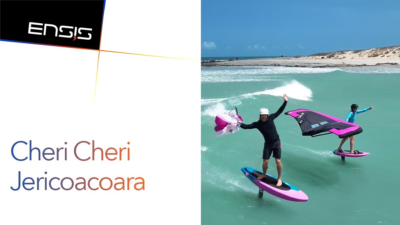 Wing Foil and Parawing with Balz & Eva: Cheri Cheri Jericoacoara