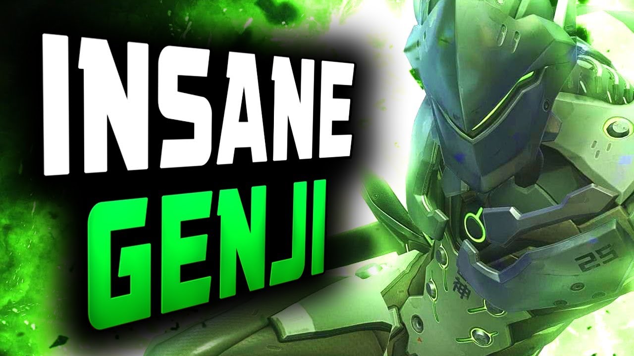 10 min = 8 Dragonblades - Architect Genji God! [ OVERWATCH SEASON 14 TOP 500 ]