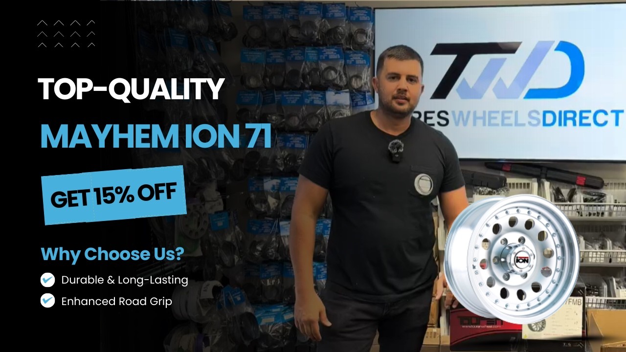 Mayhem Ion Type 71 Wheel | 16x7 | Machined Finish | Tires and Wheels Direct