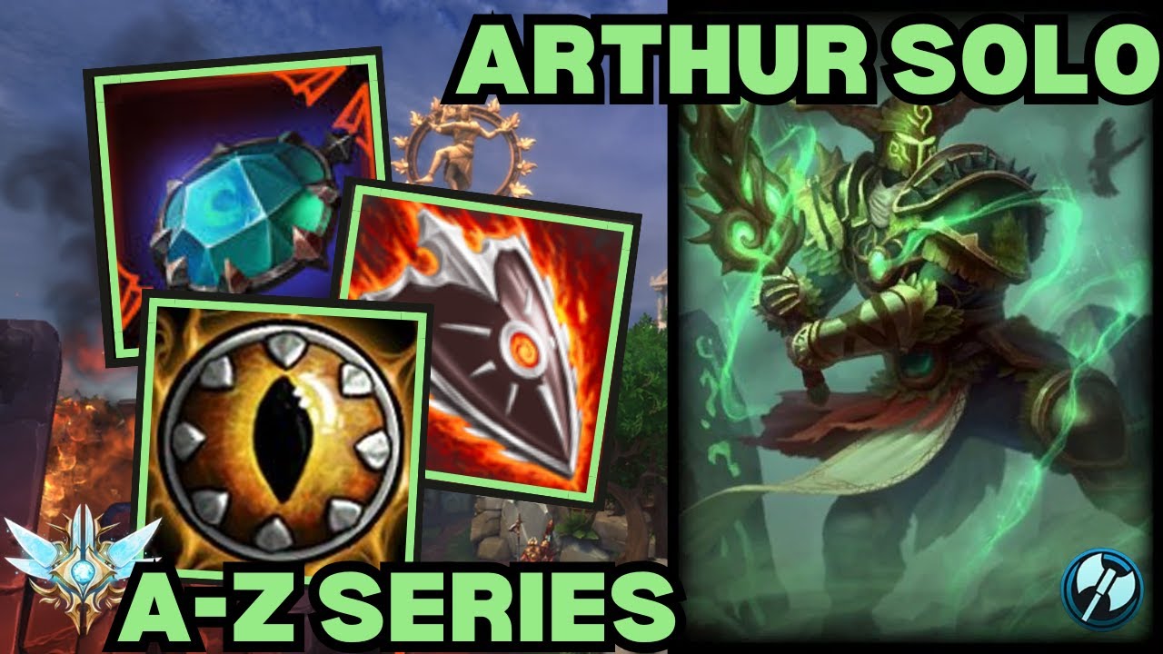 Spin to win!!! - King Arthur A-Z Grandmasters Solo Smite