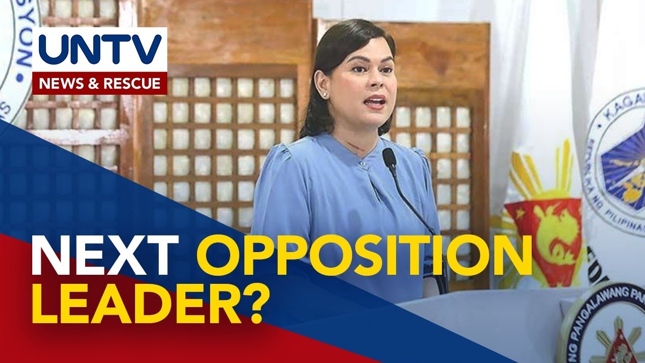Liberal Party opposes idea of VP Sara Duterte as next opposition leader