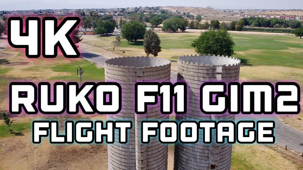 4K Flight Footage Ruko F11 Gim2 3KM Range Drone