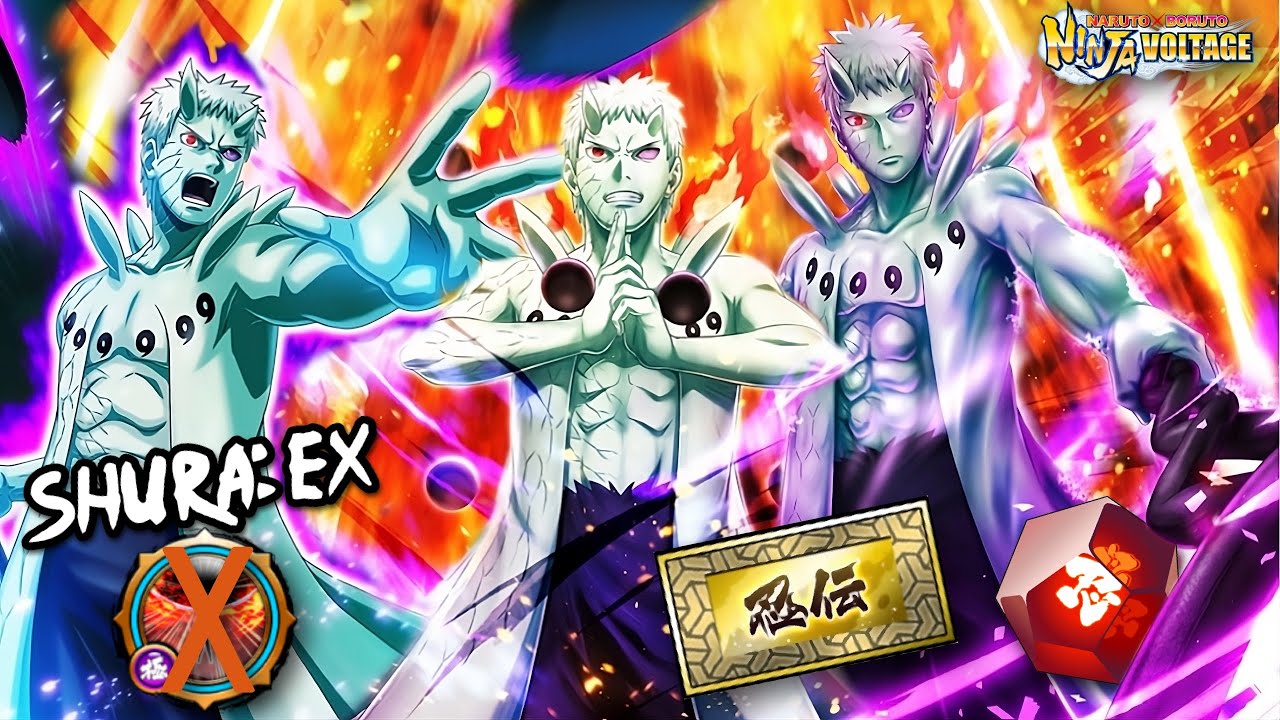 [NxB] Juubito Summons & Shura EX Clear Without New EX ULT