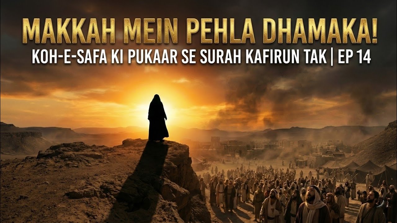Makkah Mein Pehla Dhamaka | Koh-e-Safa Ki Pukaar Se Surah Kafirun Tak |Ep 14 