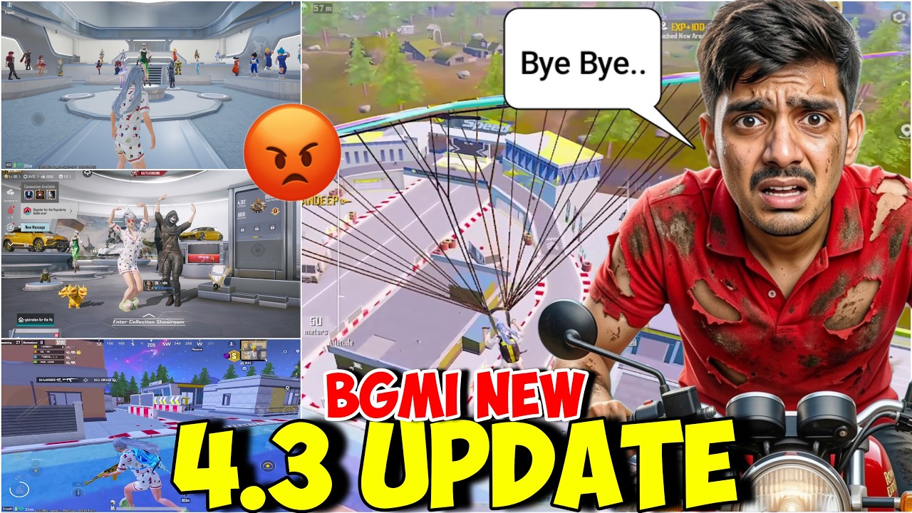 Bgmi 4.3 Update is Finally Here 😱 Best Update or Worst Ever? 😭 Bgmi 4.3 Update Gameplay