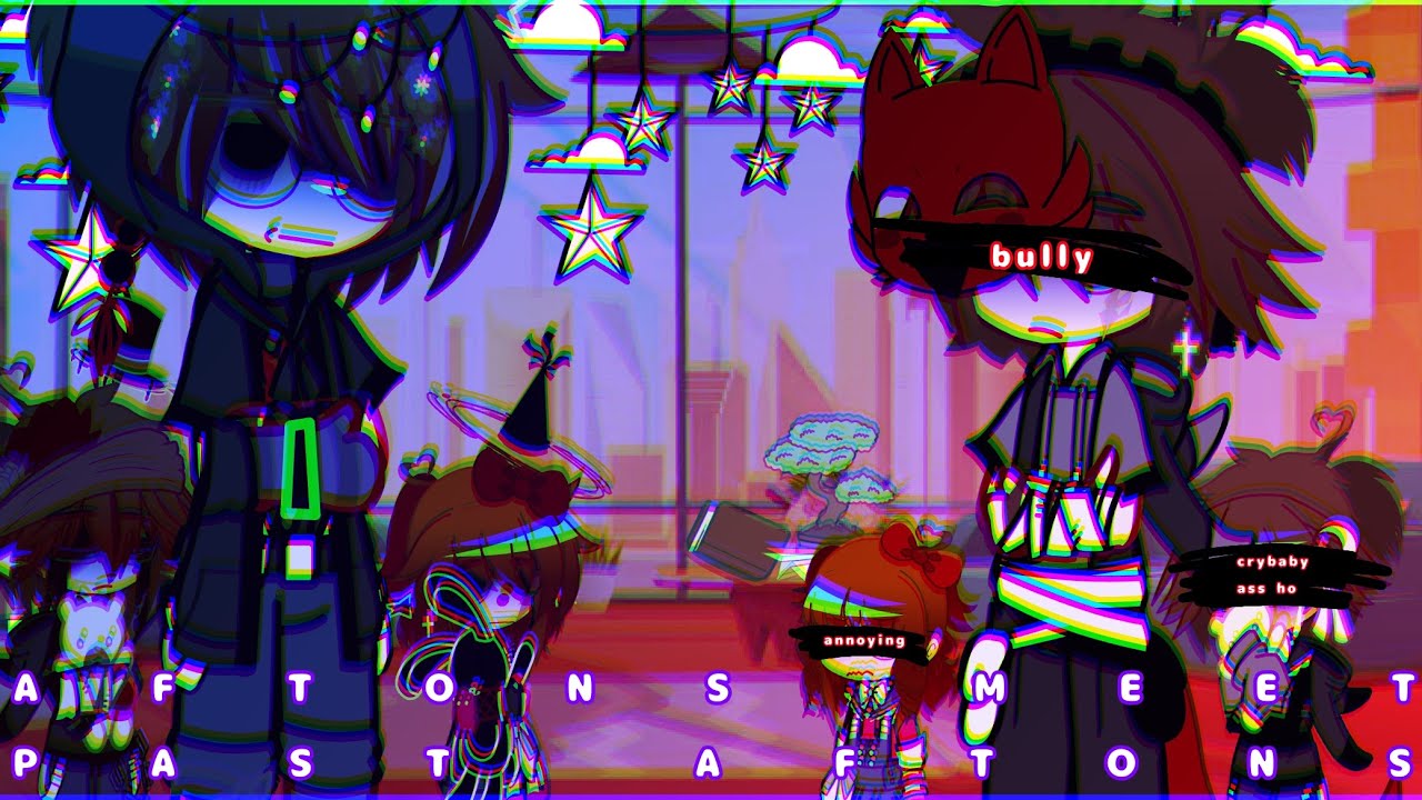 AFTONS MEET PAST AFTONS [] Original [] Fnaf [] Present and Past [] Kat [] GRAAAAAH [] Enjoy!!