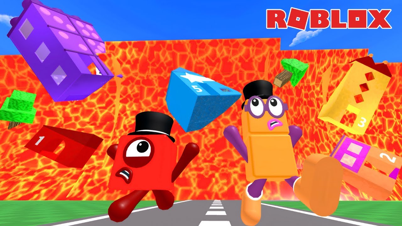 [НОВАЯ ИГРА] Numberblocks ПОЛ — ЭТО ЛАВА! — Roblox