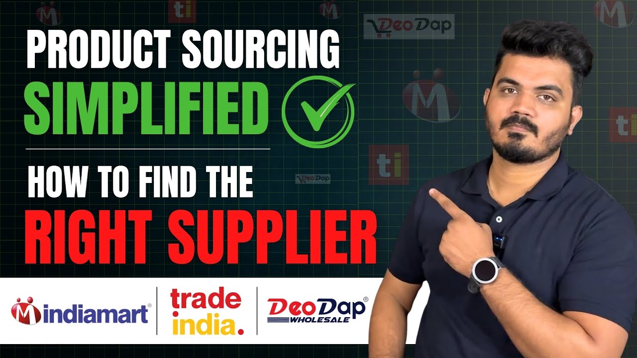 How to find best supplier for Ecommerce 2026 | Ecommerce Product Sourcing Simplified in india