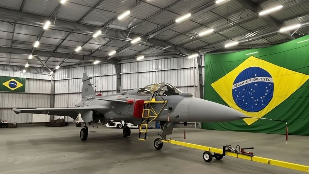 ✈️Brazilian Air Force Receives New Saab F-39 Gripen | Air Power Upgrade