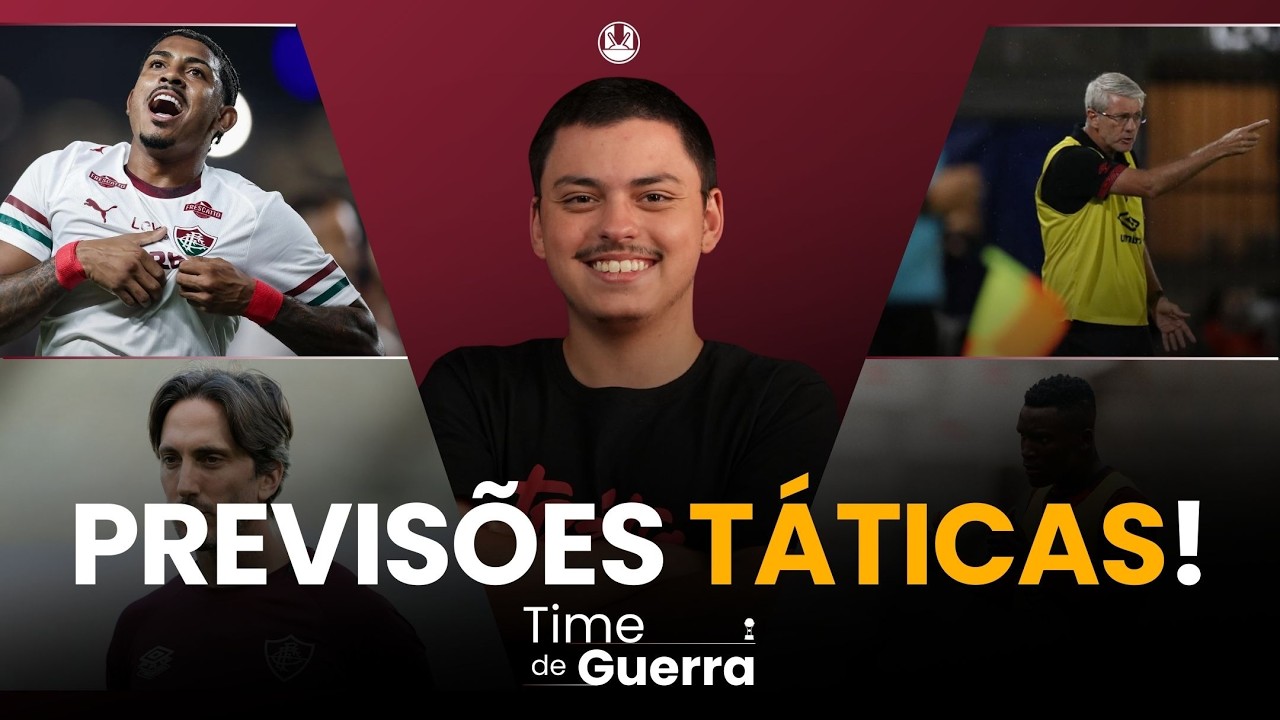 ANÁLISE TÁTICA DO FLUMINENSE! COMO ODAIR HELLMANN PRECISA ESCALAR O ATHLETICO? MERCADO!