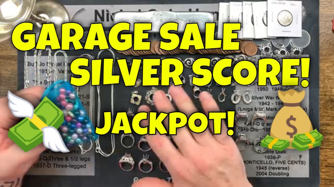 Huge Silver Score at Yard Sale!  Picked Up Coins at an Estate Sale Too!
