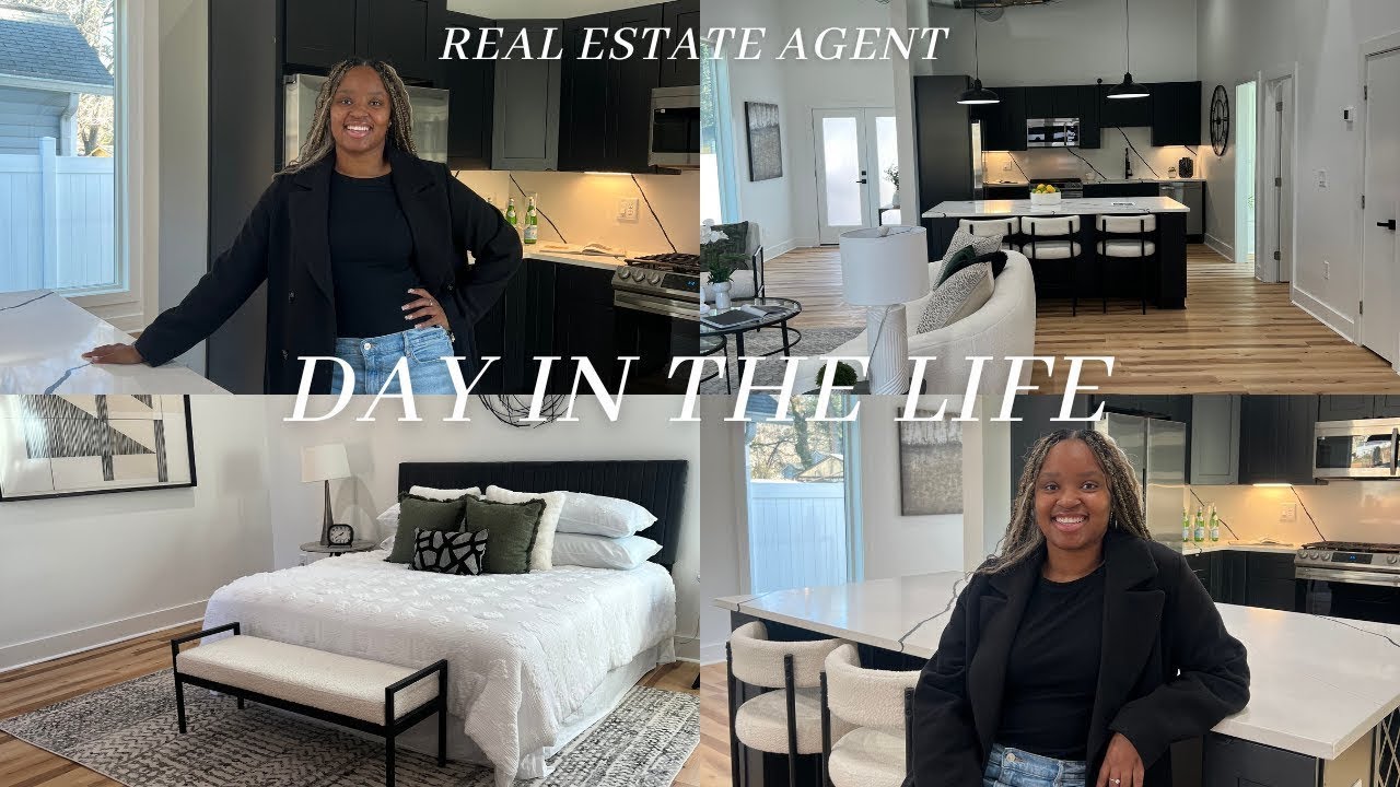 DAY IN THE LIFE OF A REAL ESTATE AGENT/REALTOR | Realistic Vlog | Home Tour Episode 4