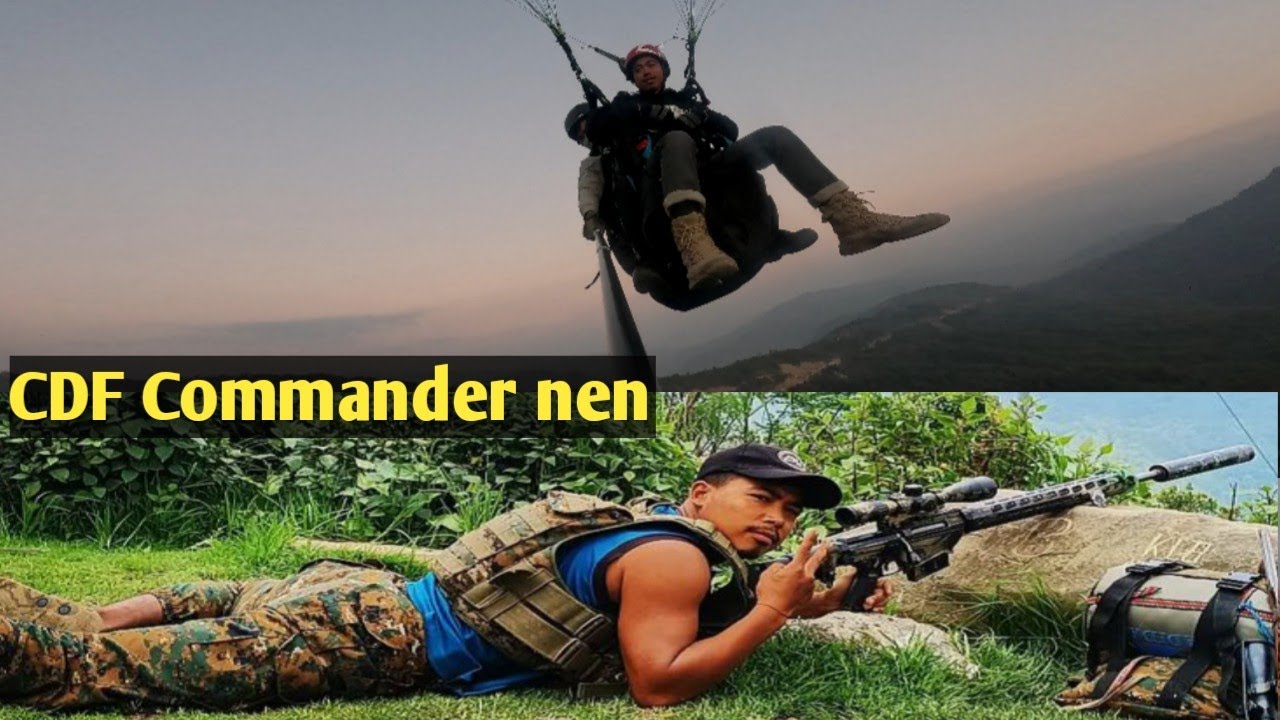 Myanmar CDF Commander ka phur || CDF Hualngoram