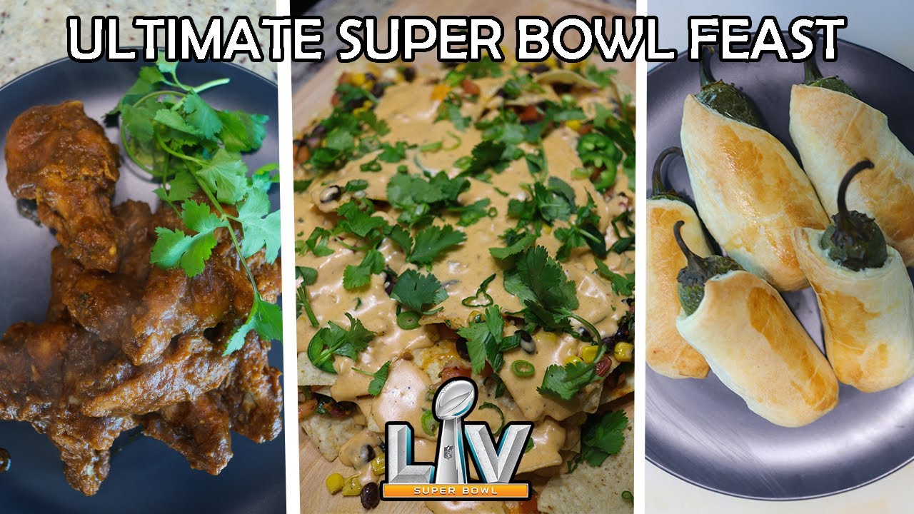 The Ultimate SUPER BOWL Cook Off!! (Super Bowl Feast)
