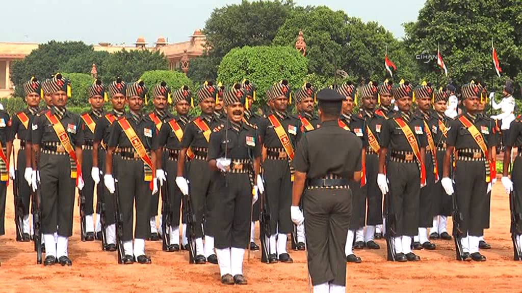28. Battalion des Madras-Regiment in Neu Delhi