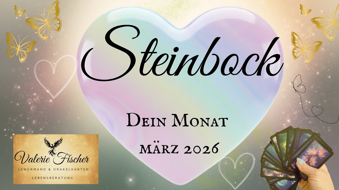 Steinbock ♑️ Dein Monat März 2026 