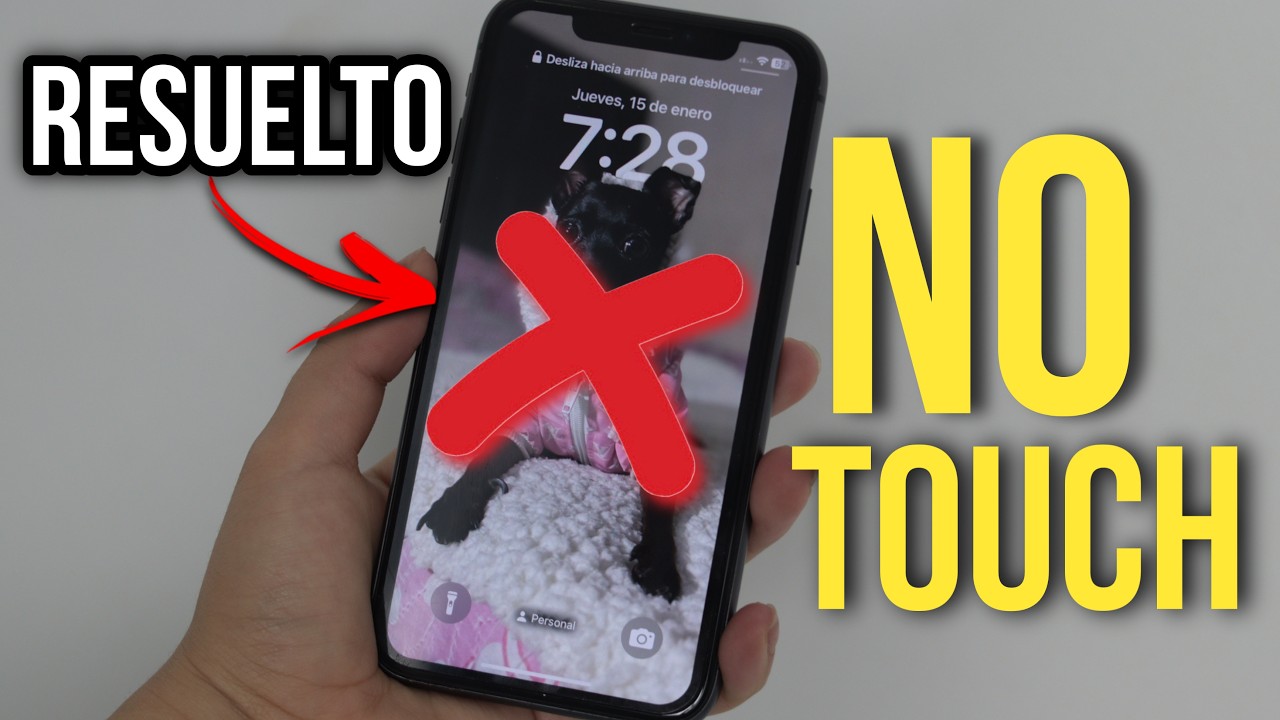 Solución Táctil no funciona en iPhone pantallaTouch no responde 