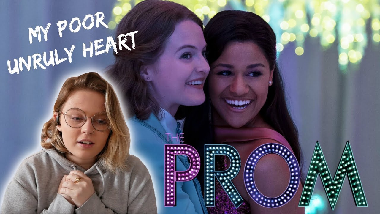 PROM BROADWAY ENTHUSIAST WATCHES **THE PROM MOVIE* FOR THE FIRST TIME