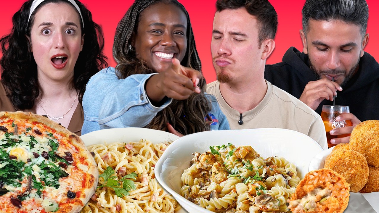Who Has The Best Italian Restaurant Order?!