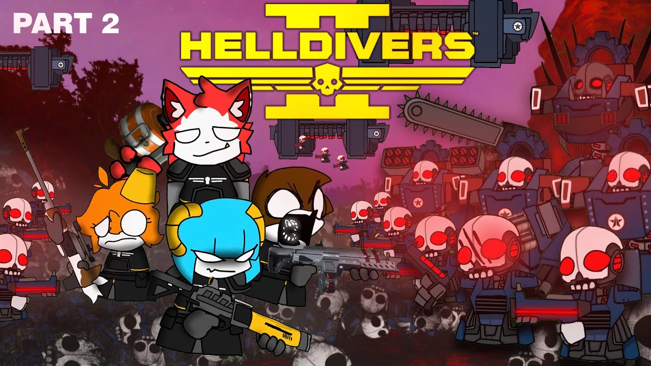 HELLDIVERS _PART 2_ FUNNY ANIMATION