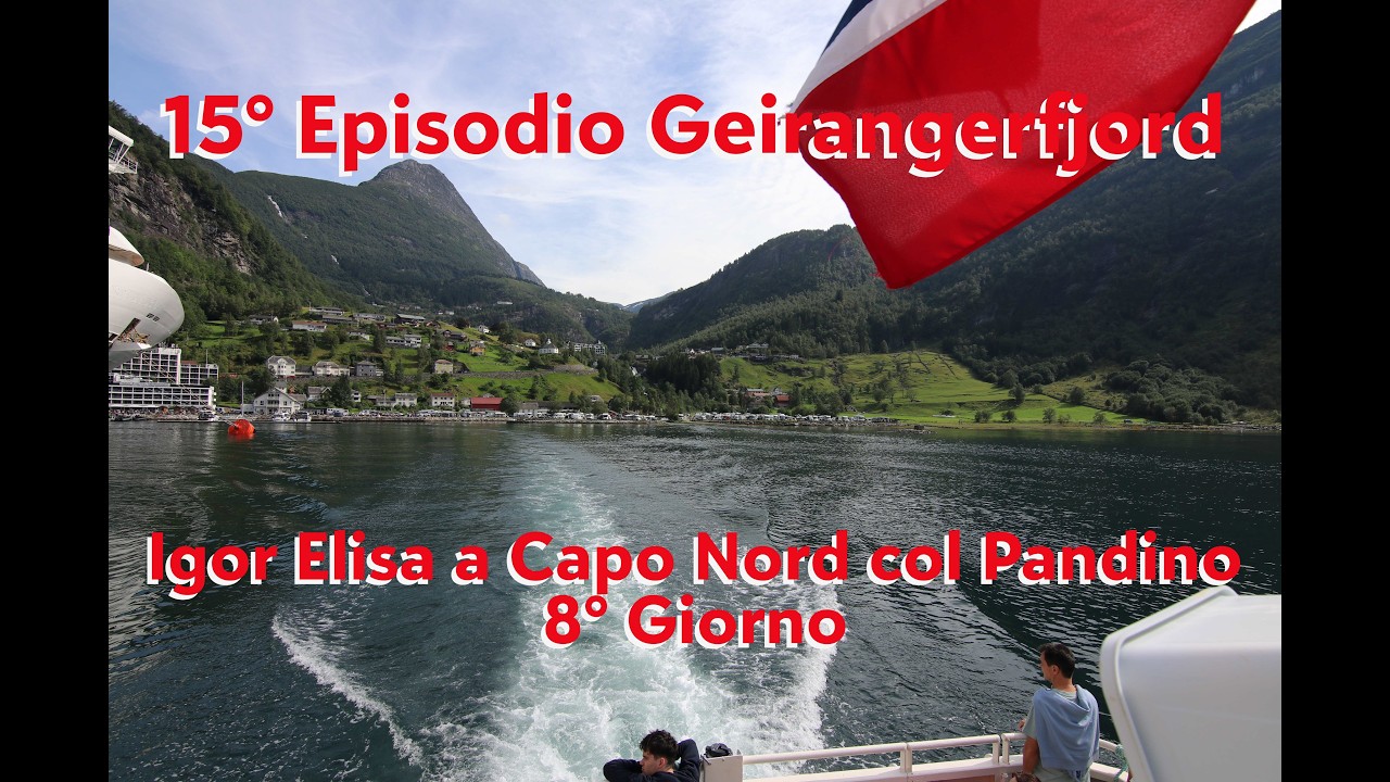 Forlì Capo Nord col Pandino 8° giorno Alesund e Geirangerfjord  #Norvegia #caponord  #geiranger