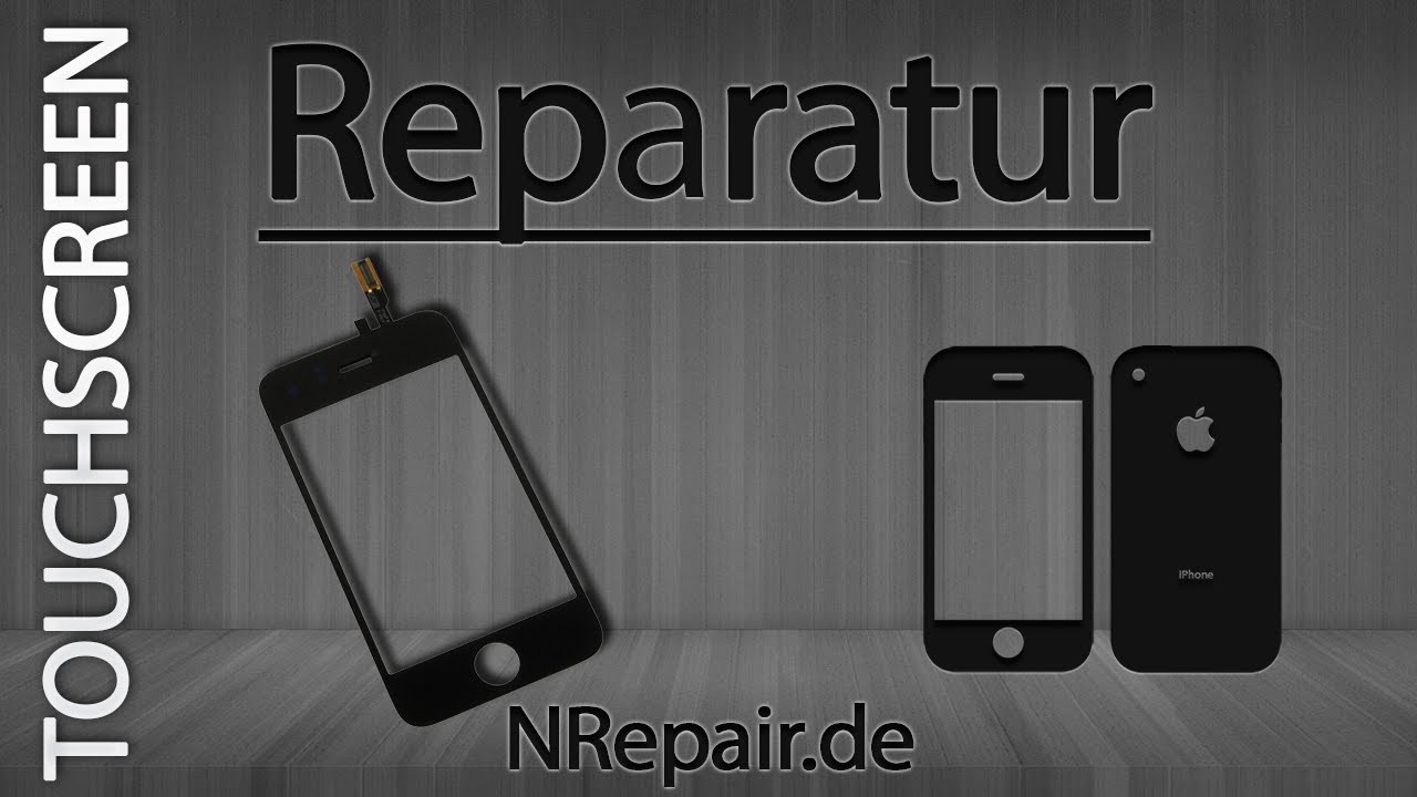 NRepair.de - iPhone 3G 3GS - Touchscreen Display Reparatur - Anleitung
