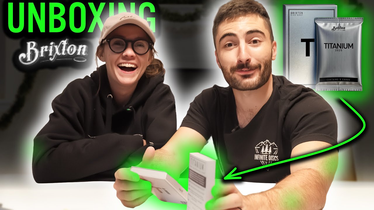 I Made My Wife Unbox Disc Golf Trading Cards With Me