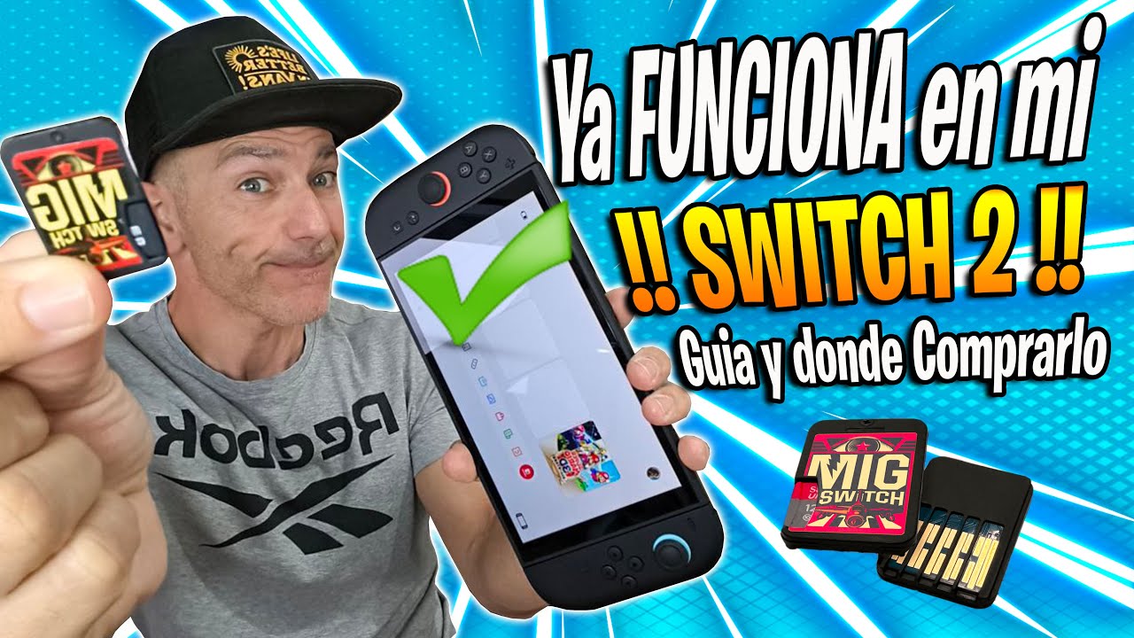 Ya puedo cargar COPIAS en mi SWITCH 2, Mira como lo hago y Te digo dónde comprarlo muy BARATO