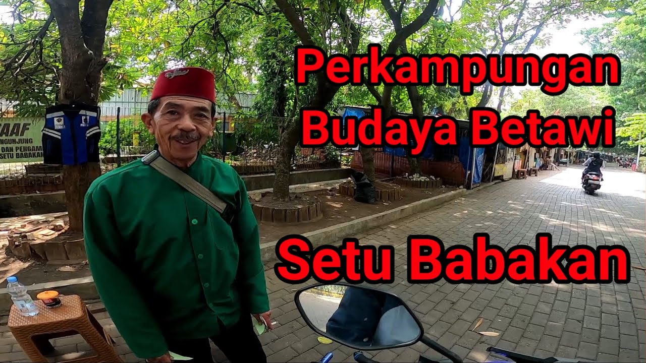SETU BABAKAN KAMPUNG BETAWI TEMPAT NGADEM DI JAKARTA || MOTOVLOG PEMULA
