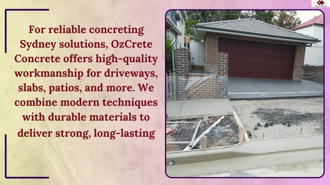 OzCrete Concrete - Footpath Concreting Sydney