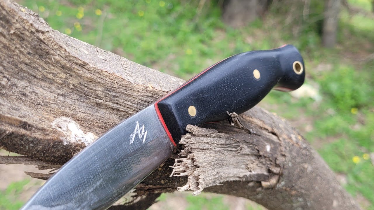 MI PRIMER CUCHILLO ARTESANO 🔪#bushcraft#cuchillos