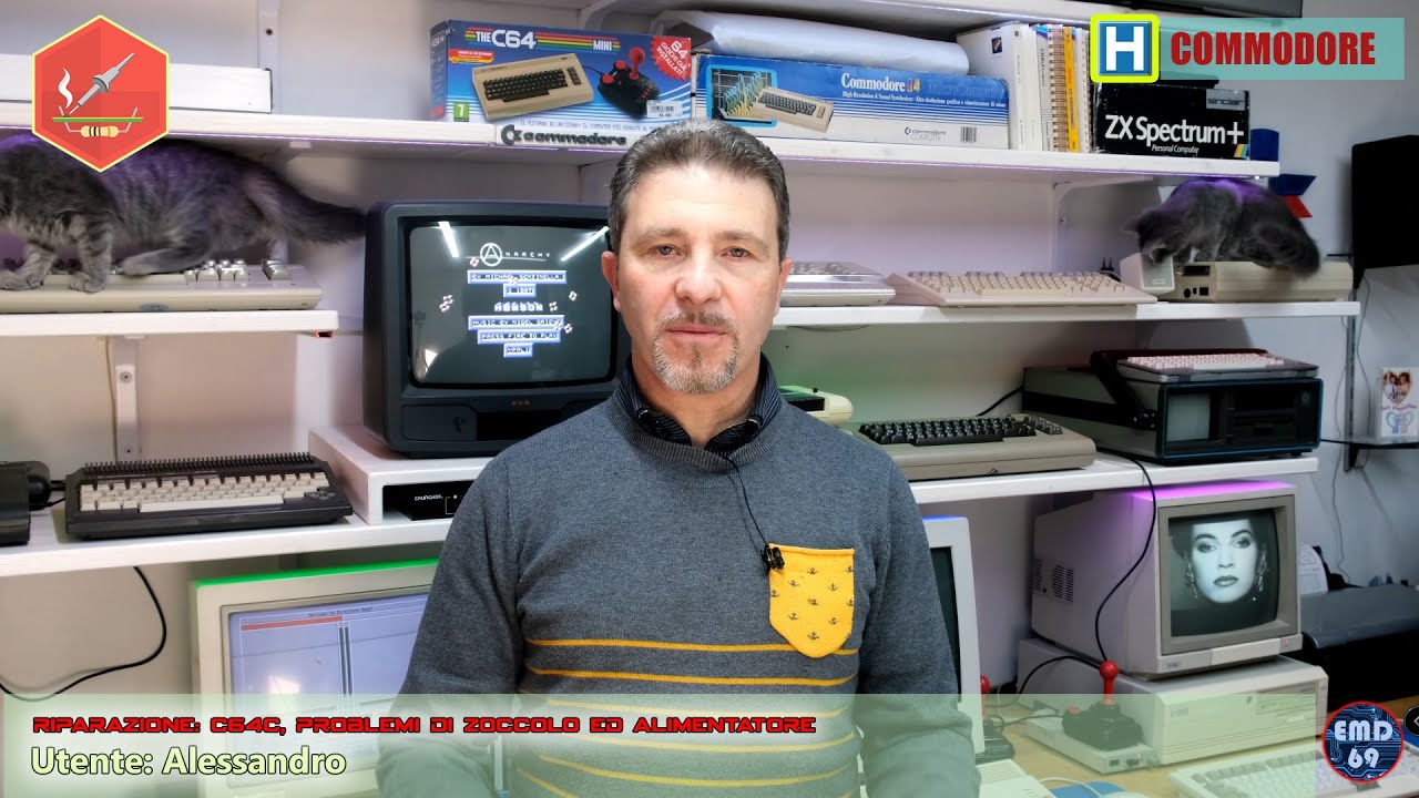 Riparazione #C64C, può un zoccolo difettoso essere causa del guasto di un componente ? Scopriamolo !