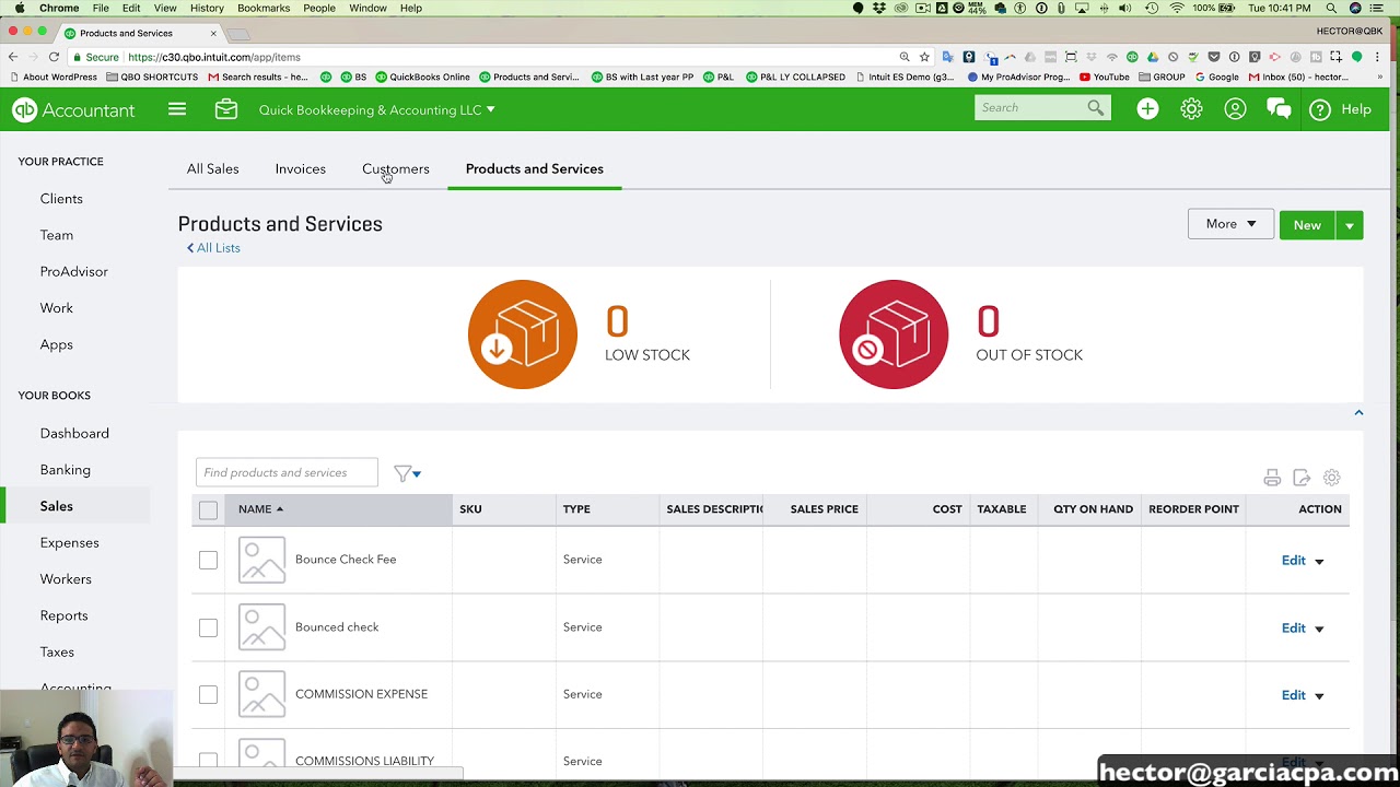 QuickBooks Online Tutorial: Bounced Checks