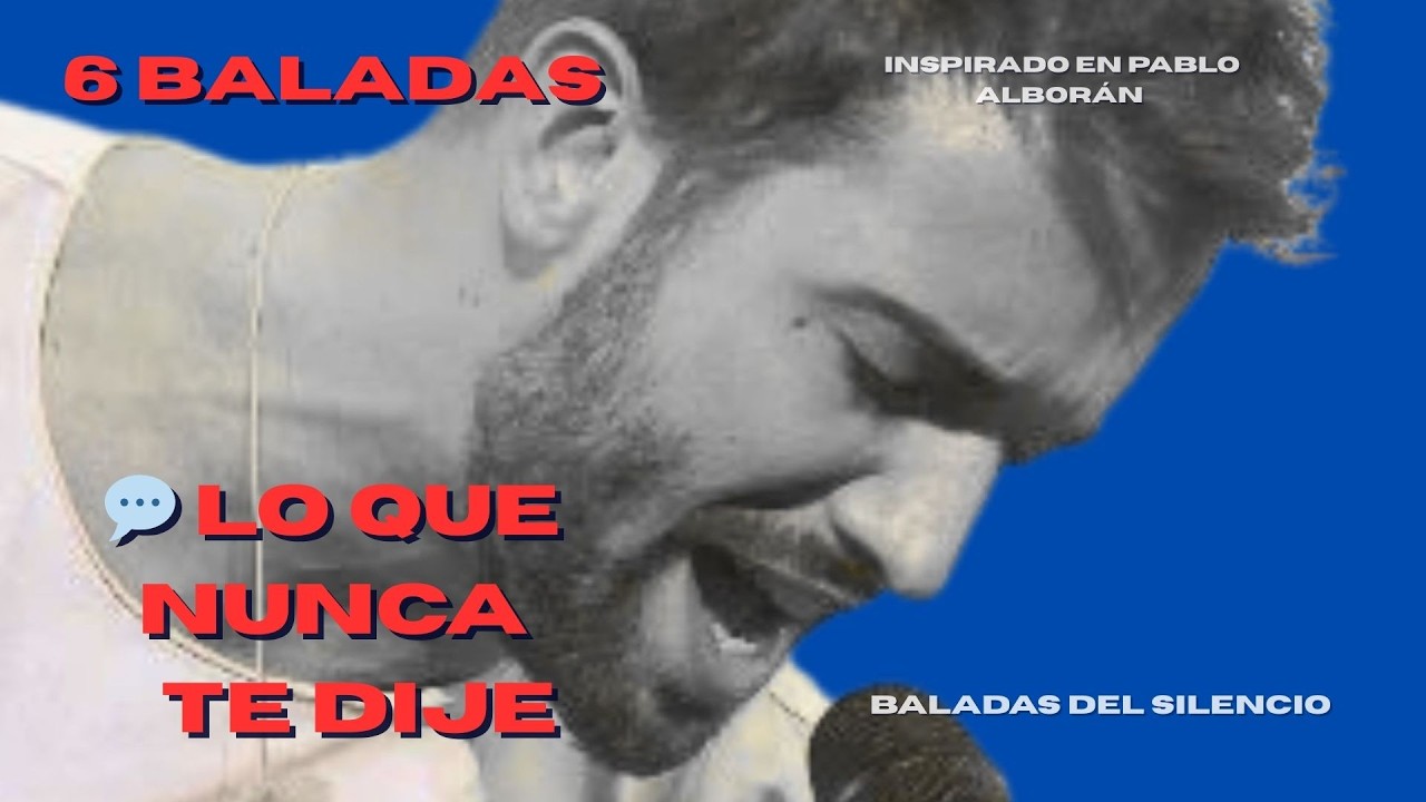 💬 Palabras No Dichas | Verdades Del Corazón — Inspirado en Pablo Alborán