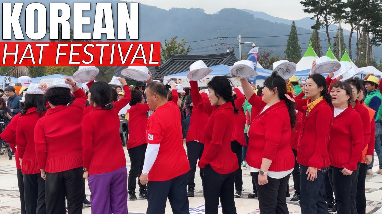 I Stumbled into a Korean Hat Festival - Cycling Korea Four Rivers Day 12