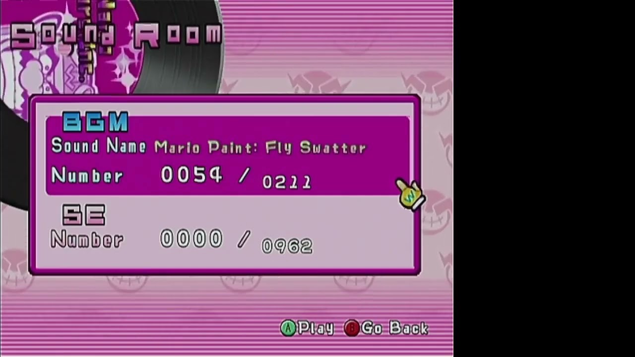 WarioWare, Inc.: Mega Party Game$ (GameCube) Every Sound Room Item