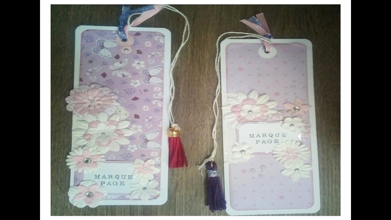 Tutoriel DIY #6 Marque page et blabla à la fin.