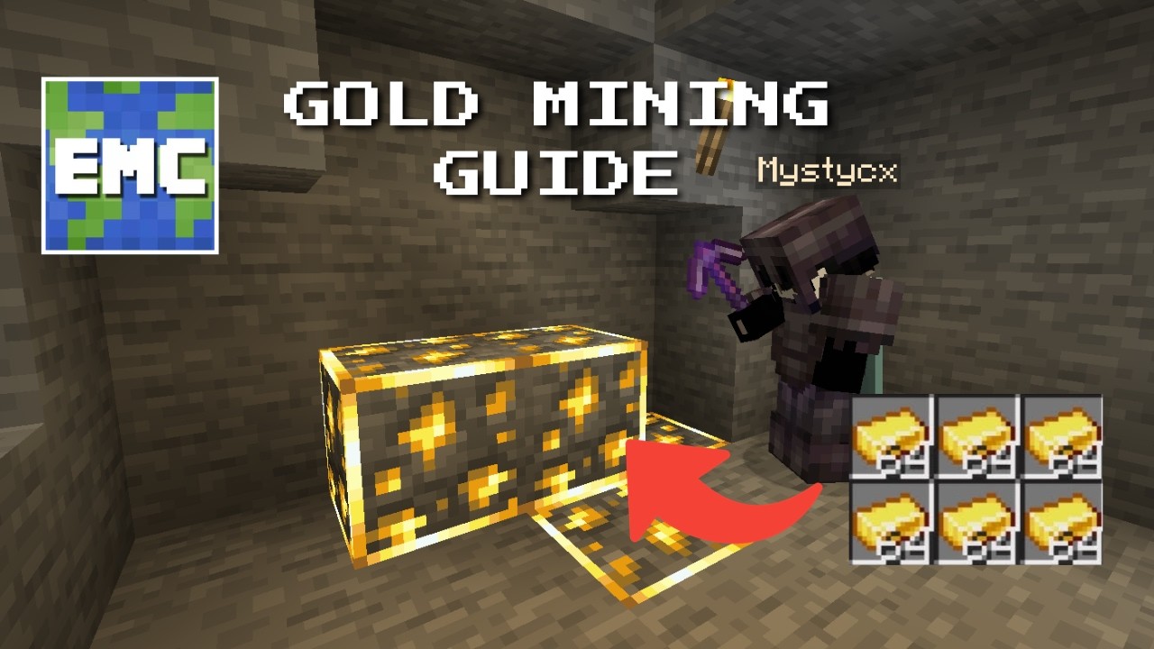 [EarthMC] UPDATED Gold Mining Guide