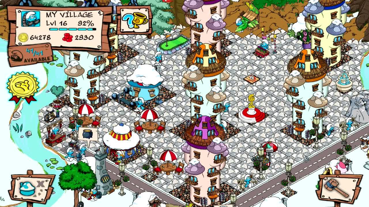 Build Your Smurfiest Village! 🍄 | Smurfs' Village Android Gameplay #1