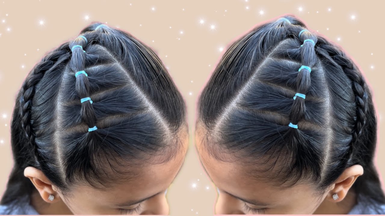 PEINADO PARA NI&Ntilde;AS CON CABELLO SUELTO F&aacute;cil y Bonito 💙✨