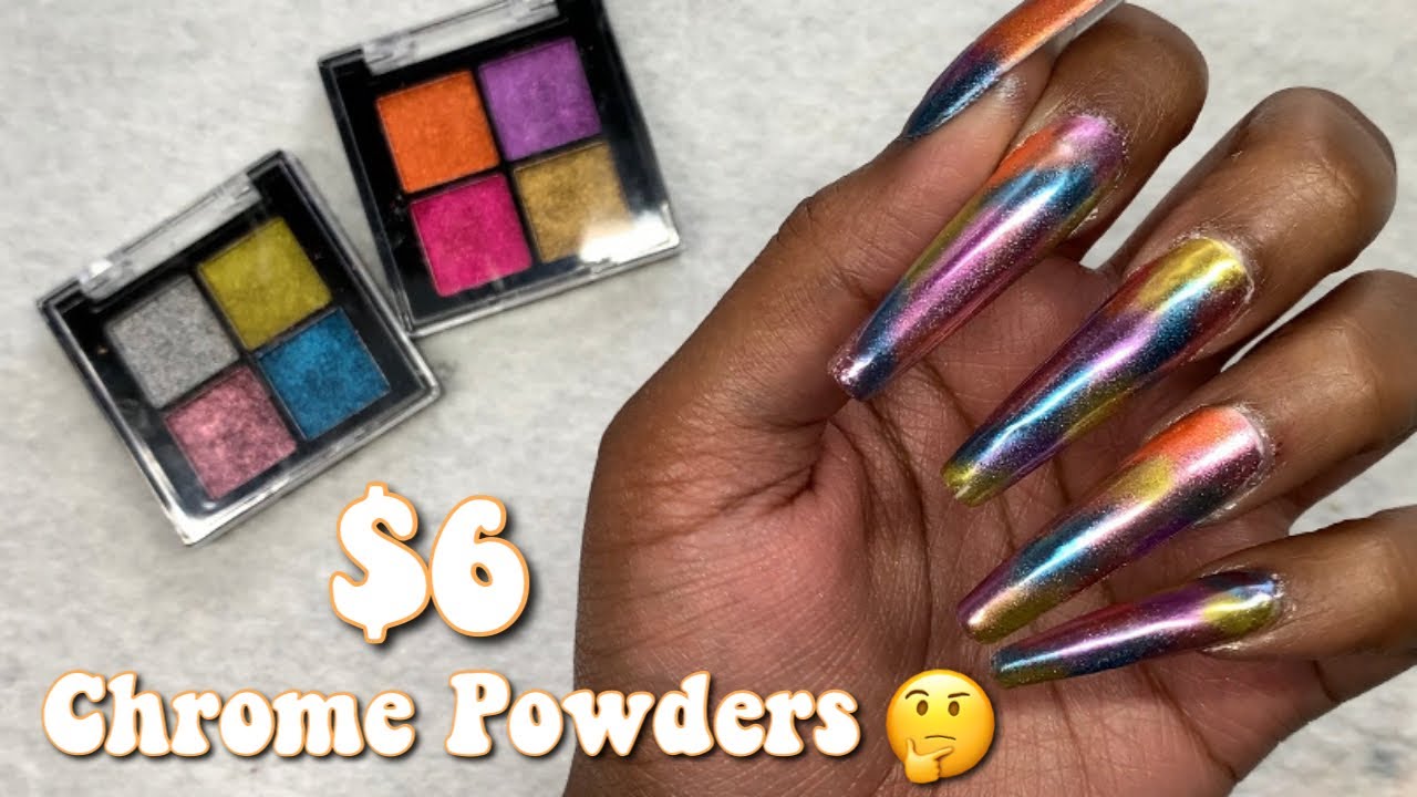 Mermaid Chrome Nails | MODELONES Chrome Powders | Nail Tutorial